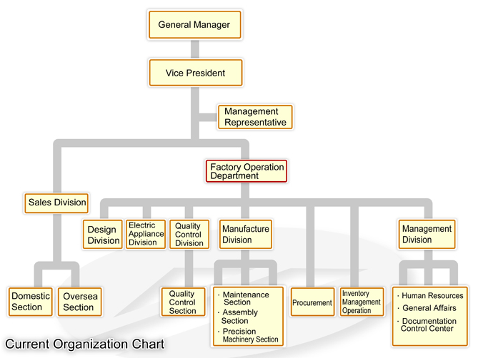 Technology Company Org Chart