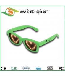 Plastic Light Diffraction Glasses Fireworks 3D Glasses